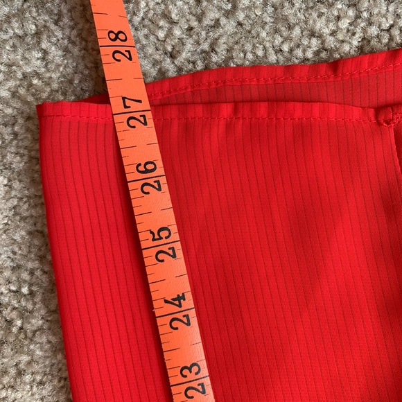 Vintage Sheer Red California Skirt - Picture 13 of 13